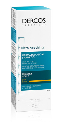 Vichy Dercos Ultra Calmante 200ml Cuero Cabelludo Sensible
