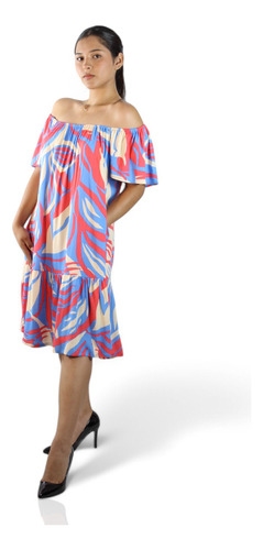 Vestido Jaiz Moda Ocasión Talla Standar