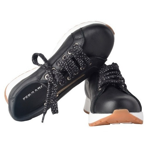 Imagen 8 de 9 de Zapatillas Urbanas De Mujer De Cuero - Marion - Ferraro