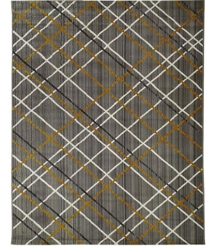 Tapete Sala Edantex Carter 05 1,90 X 2,90 - Cinza