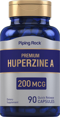 Suplemento Piping Rock Huperzine A 200mcg 90 Cápsulas