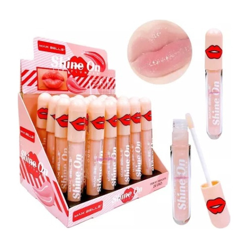 Pack 2 Brillos Labiales Voluminizador Plumper Shine Ushas