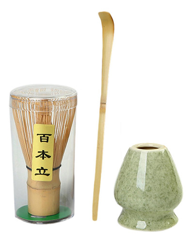 Juego De Batidor De Matcha, Kit Compatible Verde De Mármol