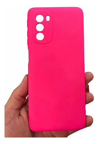  Funda Silicona Felpa Cubre Camara Para Moto G51