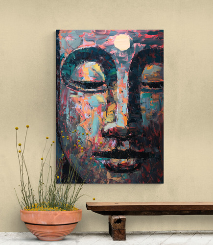 Cuadro En Lienzo Tayrona Store Para Sala Budda 001 30x40cm