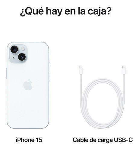 Apple iPhone 15 (128 GB) - Azul