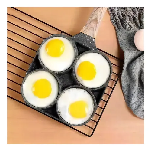 Sarten Antiadherente Desayunos Cocina Huevos Tortillas Negro