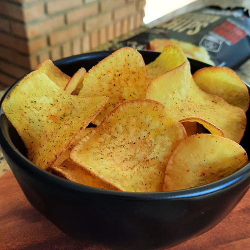 Imagem 3 de 4 de Mandioca Chips Belive Sabor Chimichurri 50g