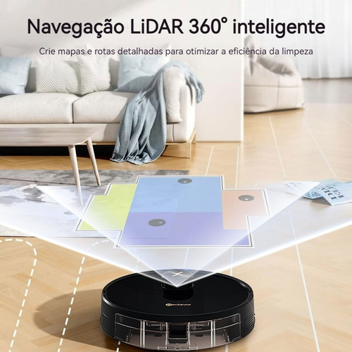 Neatsvor X600 Pro: 6000pa, O Aspirador Robô Super Poderoso
