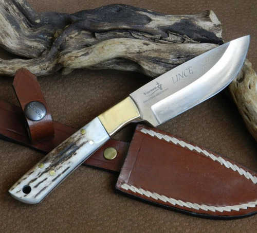 Cuchillo Yarara Lince Acero Sueco 10cm Vaina Ind. Argentina