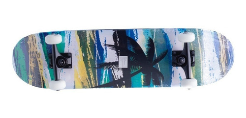 Patineta Aesthetic Skateboard Completa Maple Abec7 Semipro