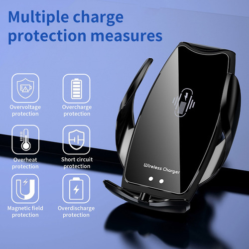 Car Mounted Intelligent Wireless Charging Bracket 15w Fast C