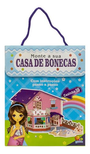 Casinha 3d Monte A Sua Casa De Bonecas, De Press, Ltd. Editorial Todolivro, Capa Mole, Edição 2024-01-01 00:00:00 Em Português