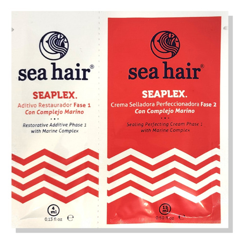 Kit Reestructurante Seaplex Fase 1 Fase 2 Sea Hair