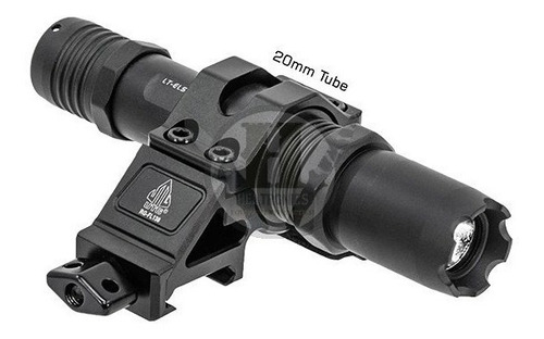 Imagen 5 de 9 de Montaje Tactico Para Linternas Picatinny 22mm 45 Grados Utg