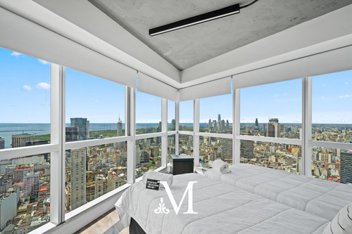 Venta- Penthouse- Torre Bellini - Piso 44 - 3 Ambientes- Vista Al Rio - 2 Cocheras