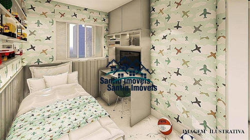Cobertura Com 2 Dormitórios À Venda, 86 M² Por R$ 320.000,00 - Vila Junqueira - Santo André/sp - Co0461