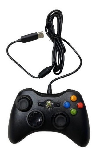 Imagen 2 de 9 de Joystick Mando Para Microsoft Xbox 360 Con Cable Pc Windows