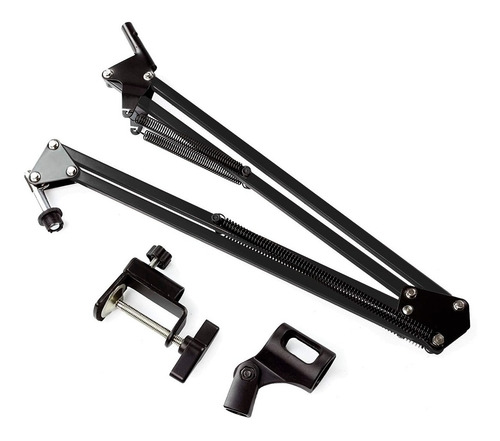 Imagen 7 de 9 de Soporte Brazo Articulado De Mesa Para Mic Condensador Cuotas