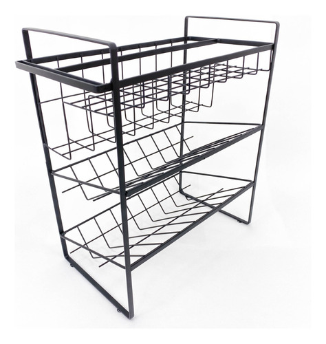 Estante Organizador Cocina Especiero Doble Apto Para Frascos