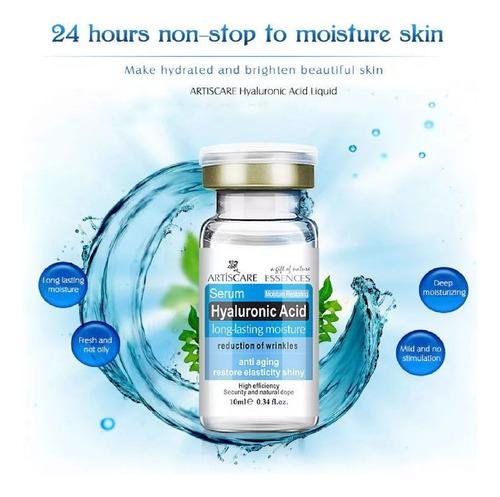 Ácido Hialurónico Artiscare Hidratacion Profunda Dermapen