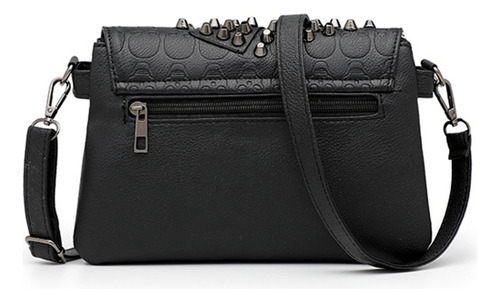 Descuento. Aplicable A: Bolso Mujer Remachado Negro