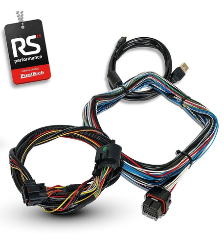 Imagem 5 de 9 de Fueltech Ft450 6m Wide Band Nano Chicote 4,5 M + Sonda Bosch