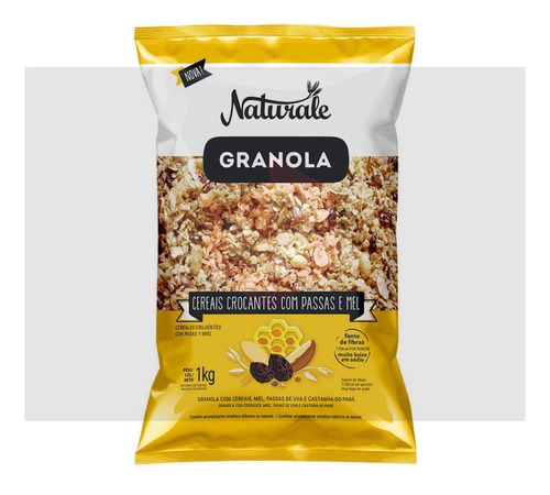 Granola Cereales Con Pasas Y Miel Sin Transgènicos 1 Kg!