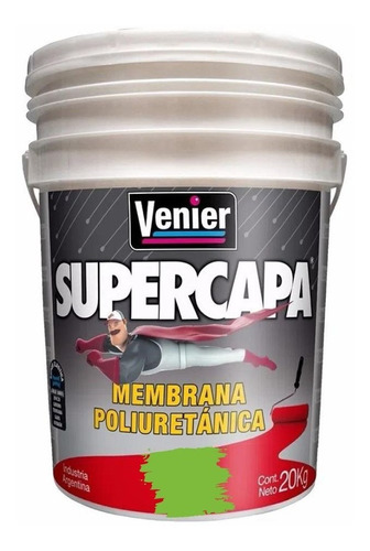 Supercapa Membrana Impermeabilizante X 20kg Venier