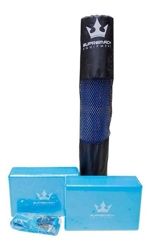 Set De Yoga Supremacy - Azul( 5 Unds)