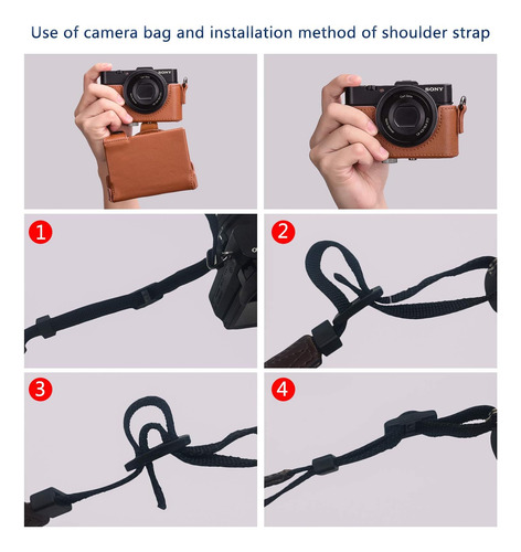 Hargedis Xevn Para El Caso Sony Rx100, Para La Caja Sony Rx1