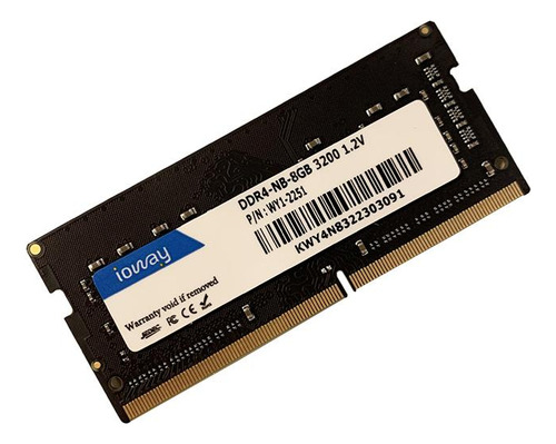 Memória Ram 8gb Ddr4 3200mhz Sodimm Ioway