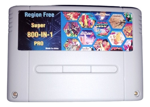 Cartucho Con 800 Juegos Para Super Nintendo Snes. Env Gratis