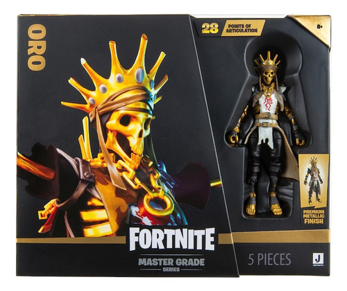 Fortnite Master Grade Series Oro 28 Puntos Articulación 