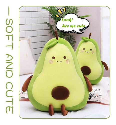 Diseño Original Peluche Sullivan Monsters Y Aguacate Hass