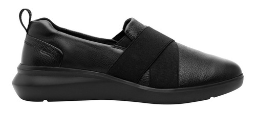 Zapato Slip On Casual Mujer Flexi Extraligero Negro - 119801