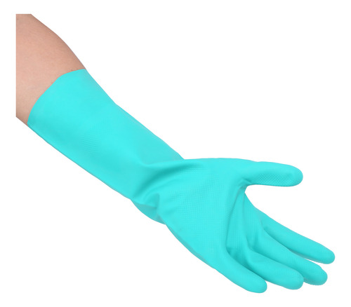Guantes De Protección: 1 Par De Caucho De Nitrilo Resistente