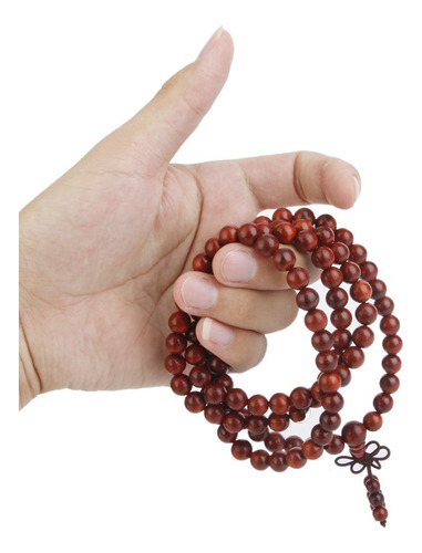 Imagen 4 de 12 de De Oración Tibetano Sándalo Budista 8 Mm