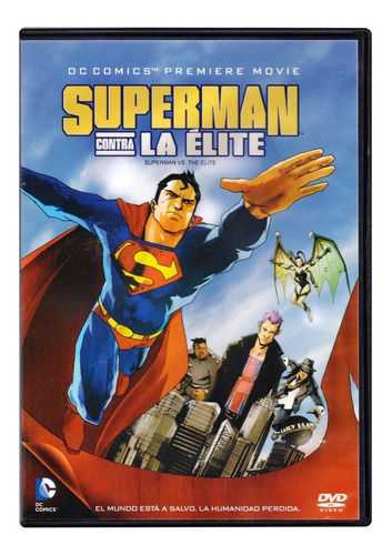 Superman Contra La Elite Dc Comics Pelicula Dvd