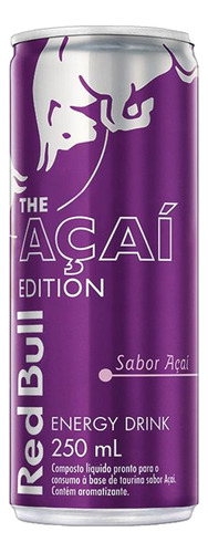 Energético Açaí Red Bull Lata 250ml The Açaí Edition