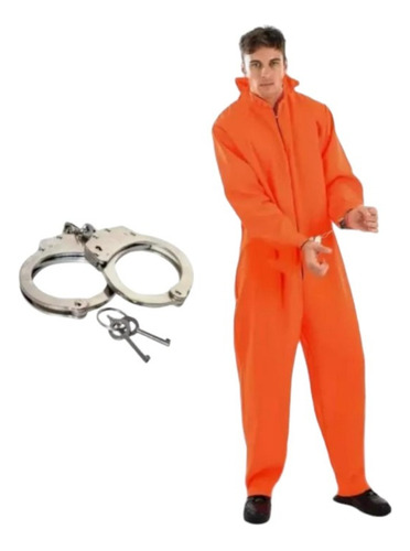 Traje Disfraz Preso Halloween Psicópata Hannibal Lecter