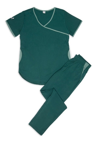 Ambo Oh! Wear Uniforme Médico - Olivia Sparciel Verde Oscuro