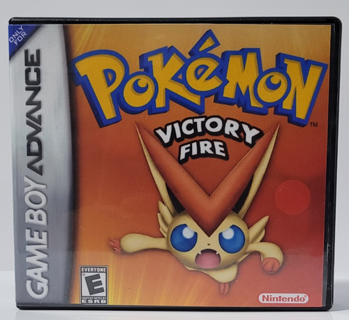Cartucho Fita Pokémon Victory Fire Game Boy Advance Gba/nds