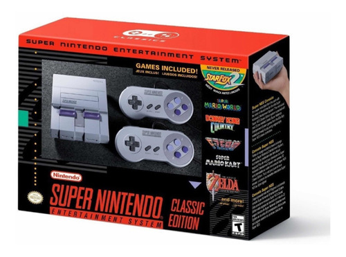 Super Nintendo Classic Edition Snes Mini 21 Juegos