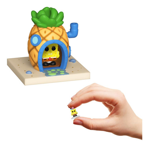 Funko Bitty Pop! Bob Esponja Casa Piña Gary Nickelodeon