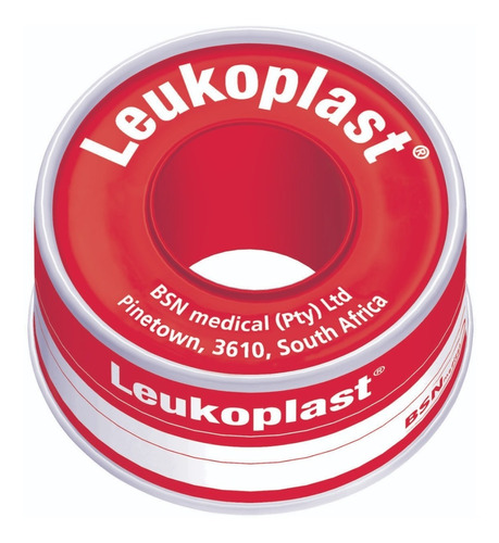 Leukoplast 5cm X 5m Beige Cinta Adhesiva Quirúrgica