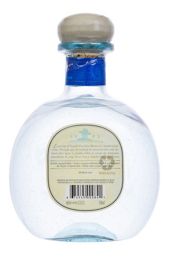 Tequila Blanco Don Julio Garrafa 750ml Original Com Nfe