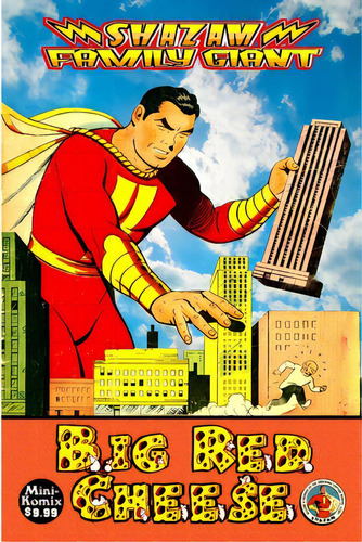 Shazam Family Giant: Big Red Cheese, De Komix, Mini. Editorial Lulu Pr, Tapa Blanda En Inglés