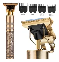 Comprar Maquinas De Cortar Cabelo,barbeadores Elétricos Usb Maquina Cor Dourado 110Vu002F220V