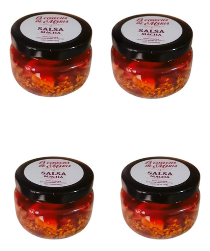 Salsa Macha4pck La Cosecha De Maria 100gr. Rico En Omega 3y6